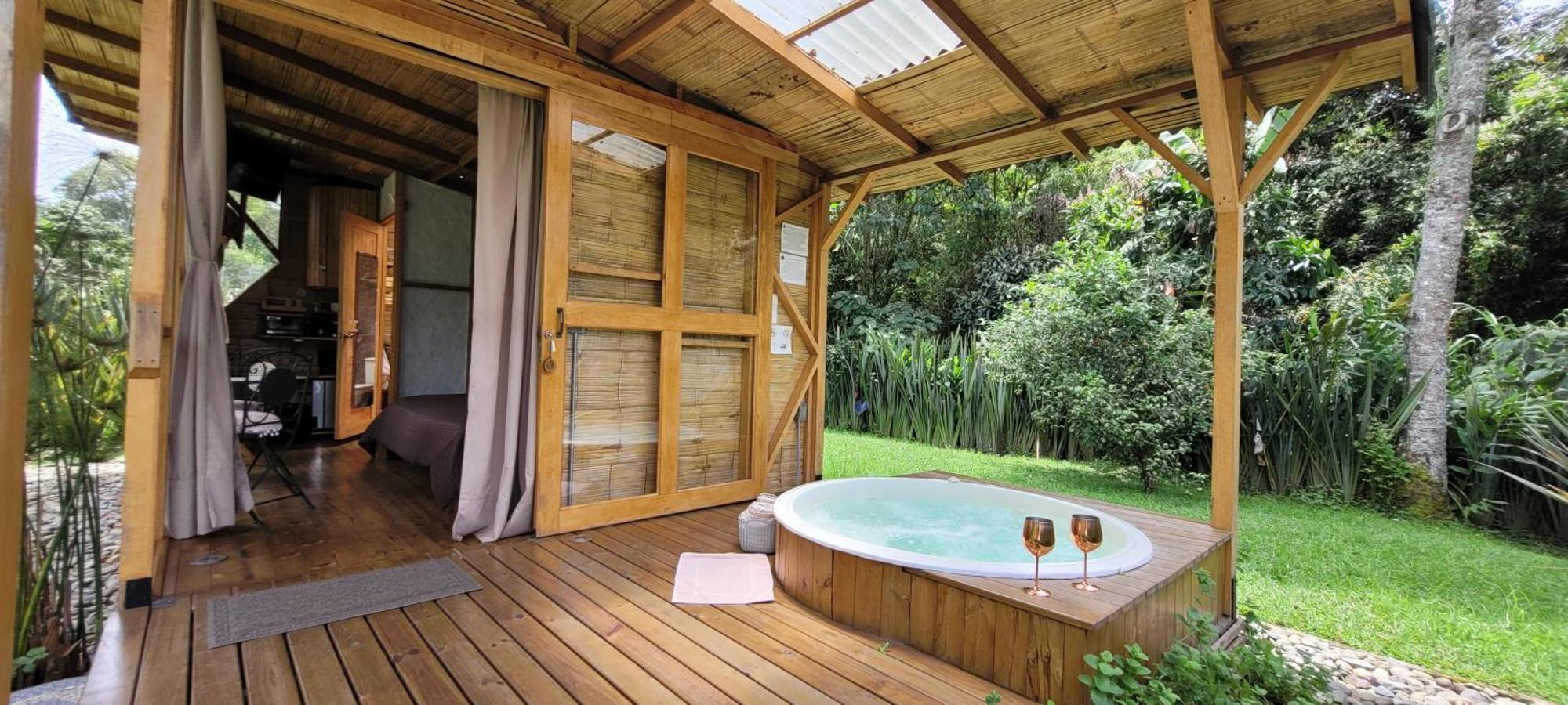 Exclusivo Cocora Con Jacuzzi Quindio Lodge